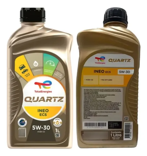 TotalEnergies Quartz 5W30 Ineo Ecs Acea C2 Psa B71 2290 Óleo