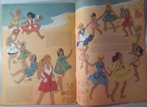 Antigua Revista L' Enfant Chic En Francés Década Del 50 (Usado)