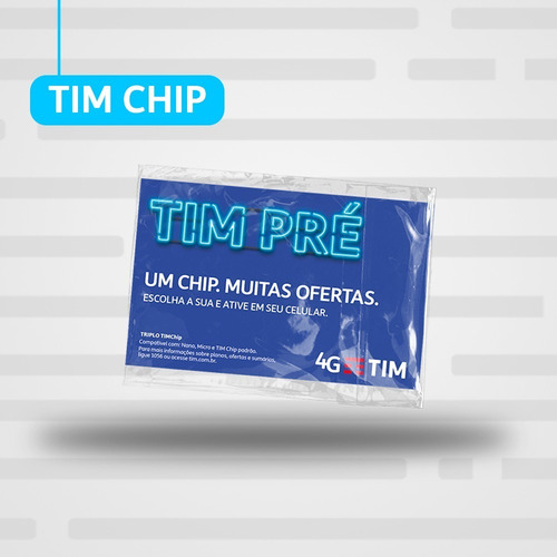 Imagem 1 de 2 de Tim Chip