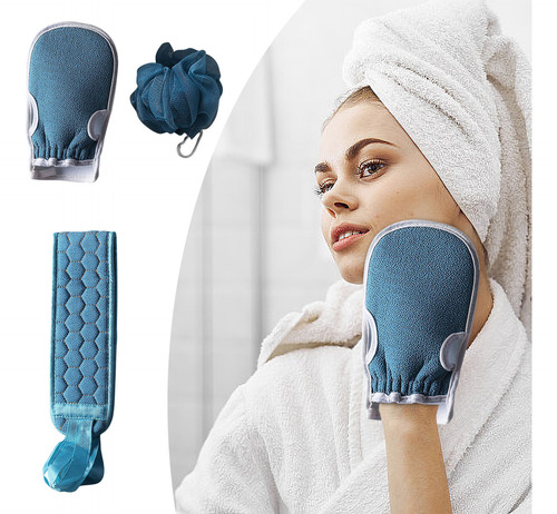 Juego De 3 Toallas De Baño Hd, Espesas, Con Forma De Bola, F