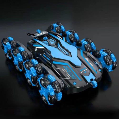 Remote Control Car For Boys 4-7 & 8-12, Kids Rc Stunt Car T. Color Blue