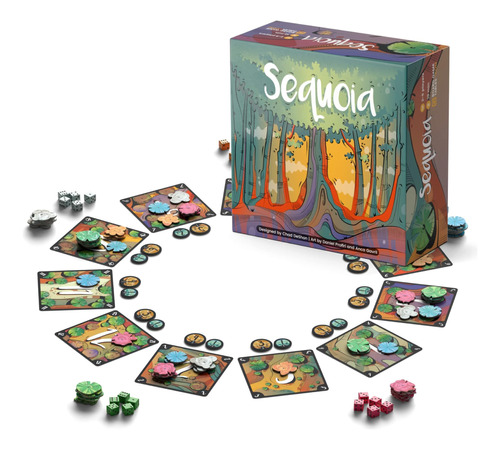 Sequoia - Juego De Mesa - 2 A 5 Jugadores - Tiempo De Juego 