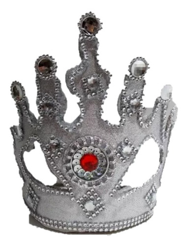 Corona Reina - Modelo Isabel - Plateada 