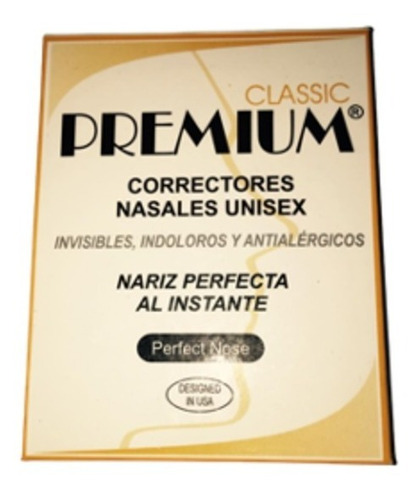 Imagen 2 de 4 de 2 Pares Corrector Nasal Premium Negro Respingador Nariz