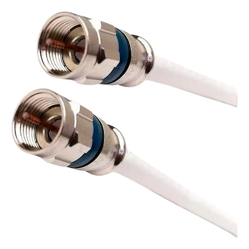 Cable Coaxial Rg6 Tv Cable Satelital 5mts Con Conectores