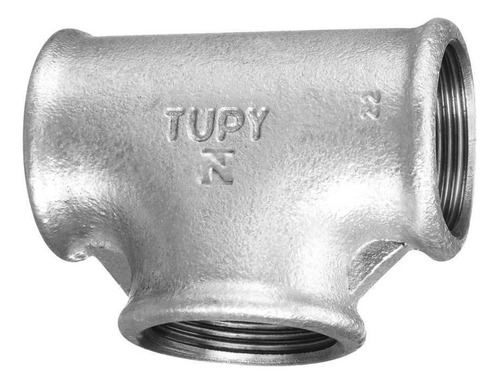 Tupy Tee Reducao Ferro Galvanizado 1.1/2x1 124504133