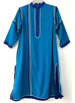Comprar Tunica Vestido Hindu No Elástico Talla M Azul Y Otros Usado
