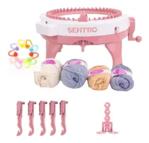 Comprar Maquina Tejido Sentro 48 Agujas, Agujas,tensor Y Marcadores