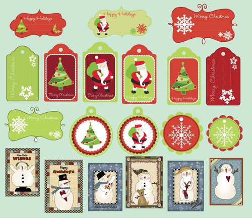 Kit Digital Navideño Pack 1 + De 800 Imágenes Png, Jpg, Gif