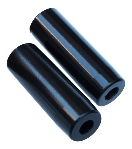 Imagen 2 de 7 de Par De Pegs Southern Negros + Adaptador Eje - Linea Pro Bmx