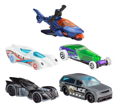 Hot Wheels Die Cast Paquete 5 Autos Varios Modelos Surtidos
