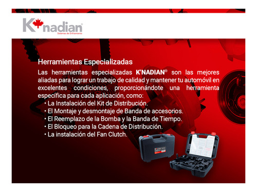 Herram Inst Banda Acces Knadian Gmc K2500 V8 5.7l 96 A 00