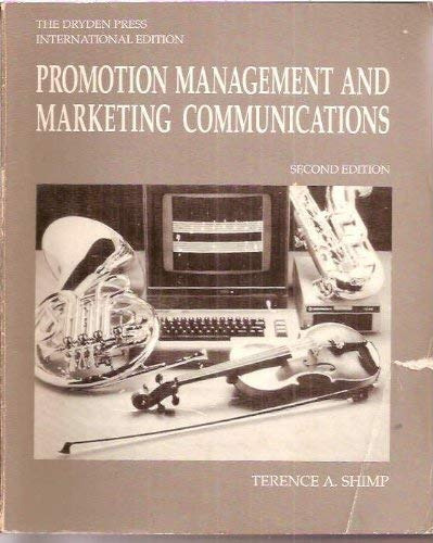 Libro Promotion Management And Marketing Communications De S