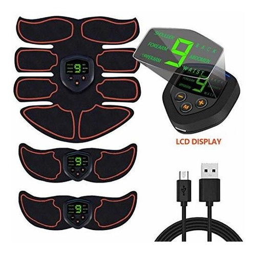 Estimulador De Abs Músculo Abdominal, Ems Entrenador De Abs