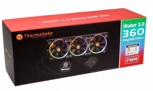 Cooler Cpu Thermaltake Water 3.0 Riing Rgb 360mm