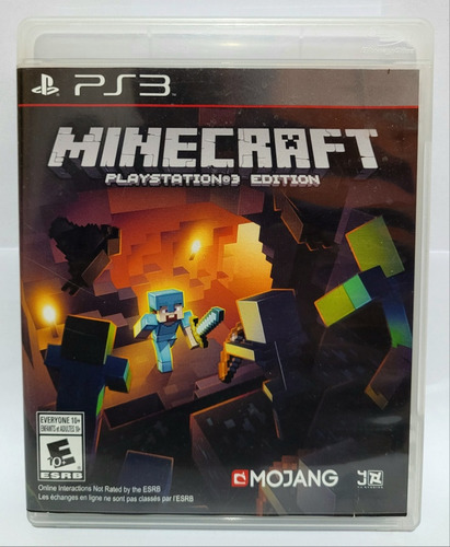 Minecraft, Jogo Original Para Ps3 Mídia Física Com Manual 