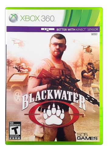 Blackwater Original Xbox 360 Mídia Física