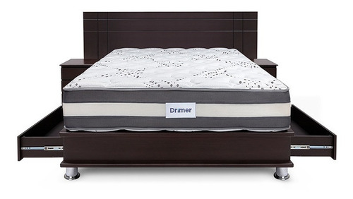 Imagen 3 de 7 de Dormitorio Oporto Cajones Ozono King