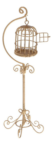 1:12 Escala De De Metal Com Suporte Casa De Bonecas Em