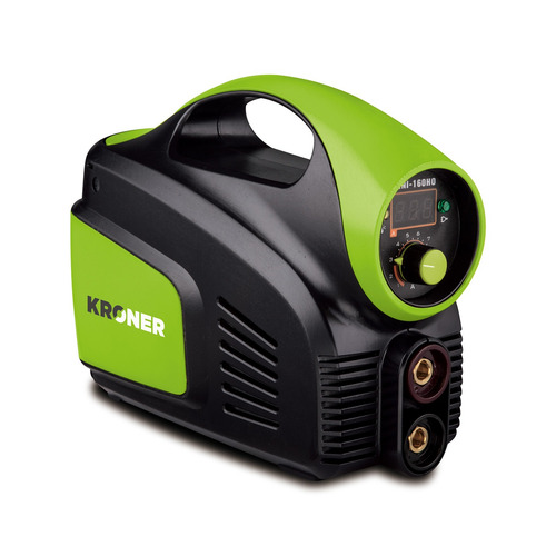 Imagen 2 de 5 de Soldadora Inverter Kroner 180 Amp Calidad Profesional Premium Tecnología Igbt 220 Volts Verde 50 Hz