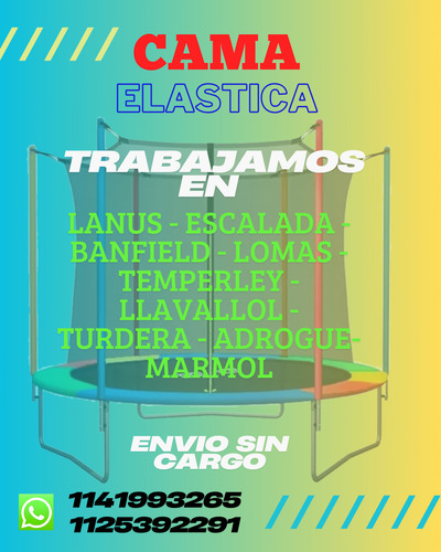 Alquiler Cama Elastica Zona Sur