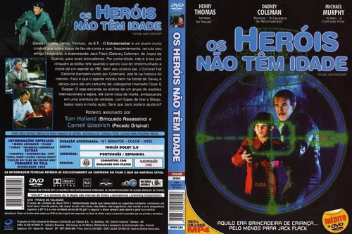 Dvd Os Heróis Não Tem Idade - Henry Thomas - Novo Lacrado