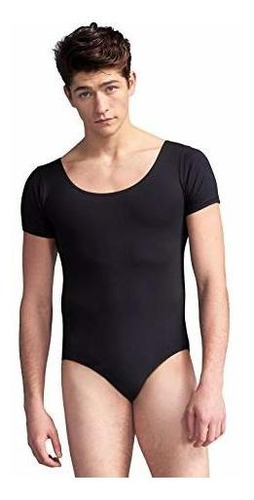 Capezio De Los Hombres Tactel Manga Corta  Lot