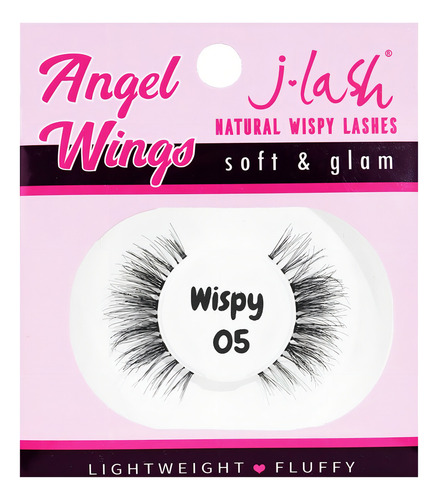Pestañas Angel Wings Wispy J Lash Color 05 Espesor 2 Mm Largo 3 Mm Tipo De Curvatura C