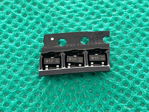 5x Transistor 2n2222a = Pmbt2222a = W1p 75v Smd Philips