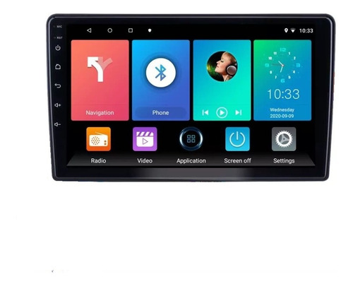 Radio Auto 2 Din Android 10 Gps Wifi Mirror Link 10'' A710p