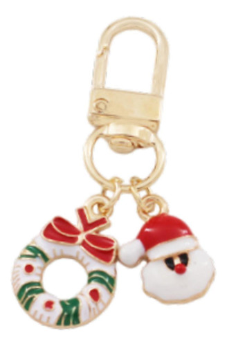 Llavero Navideño Con Figura Decorativa, Regalo De Navidad,