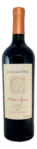 Vino Caligiore Nature's Legacy Malbec Caja X 6 Unidades