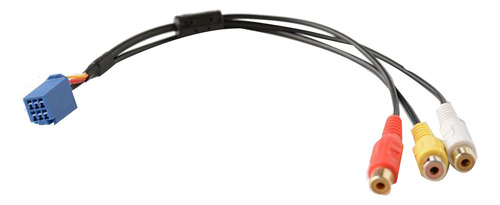 Cable De Entrada Av De Audio Y Vídeo Hembra Rca Para Unidad