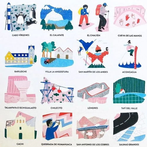 Imagen 2 de 3 de Rompecabezas Puzzle 200 Piezas Ruta 40 Novedad Stock Ya