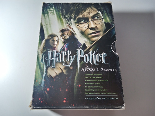 Lote De Dvds Harry Potter 