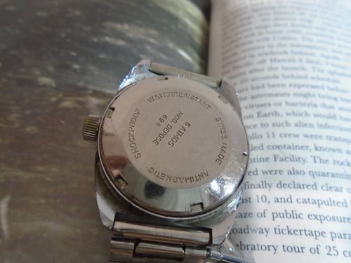 Technos Jump Hour Antigo S'70 Futurist Tenor Dorly Cal 1393