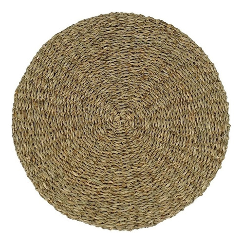 Individual Circular De Mesa Ø36cm En Seagrass P/cocina Hogar