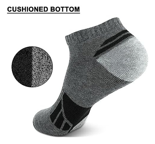 Ealco 10 Pares De Calcetines Tobilleros Para Hombre, Calceti
