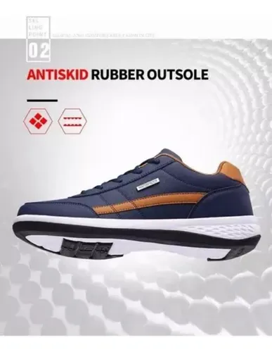 Zapatillas De Moda De Deporte Casual Con Cordones Para Hombr
