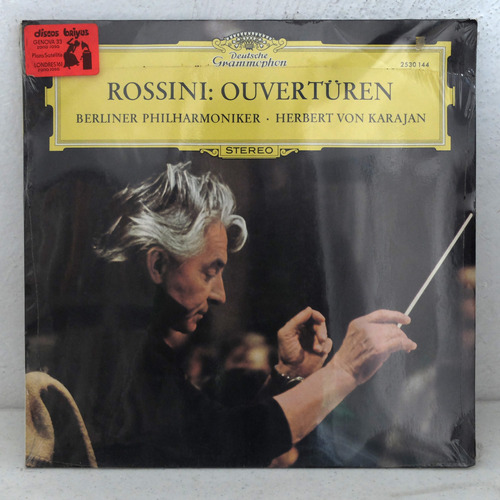 Rossini: Oberturas Deutsche Grammophon Lp Importado Cerrado