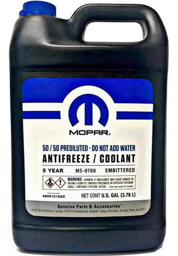 Imagen 4 de 5 de Refrigerante Mopar Cherokee Liberty Grand Cherokee Commander