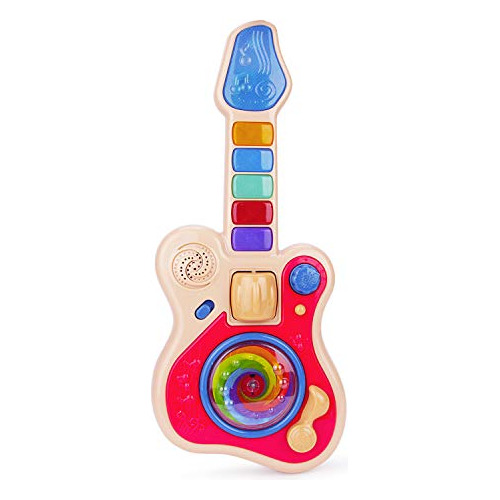 Guitarra Musical Niños Pequeños, 1 Pieza, Luz Y Sonid...