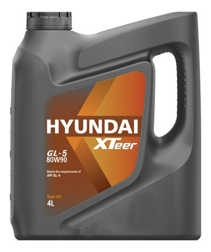 Aceite Para Cajas 80w90 Hyundai Xteer Gl-5 4lt