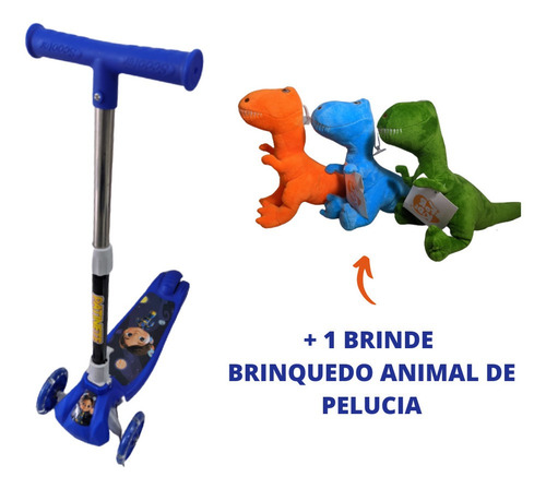 Patinete plegable Radical 03 con ruedas de hasta 50 kg Top Blue Vip