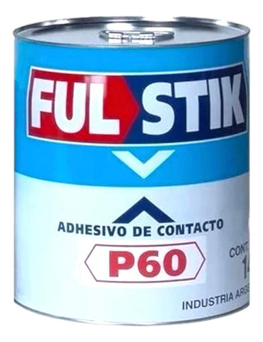 Adhesivo De Contacto Ful Stik P-60 Extra Fuerte X 750 Grs. Color Ámbar