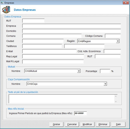 Poderoso Sistema De Remuneraciones Sql Server