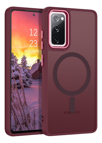 Duedue Funda Magnetica Antigolpes P/ Samsung Galaxy S20 Fe