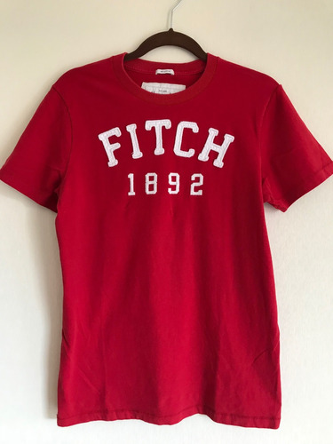 Polera Abercrombie & Fitch Roja Talla M