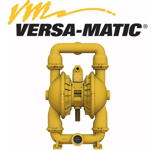 Bomba De Diafragmas Versa Matic 2 Pul Aluminio Buna (Usado)