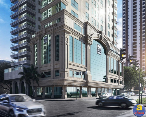 Imagem 6 de 16 de Em Construção | Luxuoso Apartamento 4 Suítes Sendo 1 Master, 3 Vagas De Garagem Na Meia Praia Em Itapema/sc - Imobiliária África - Ap00827 - 70288196